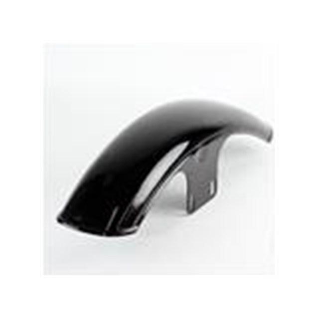 在庫有り GOODS グッズ タイトリブ フロントフェンダー ミドル SR400/500(78'~Final) 黒塗装仕上げ G6-00251の画像