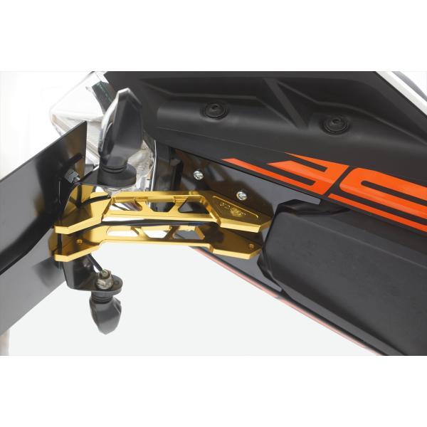 G-Craft ASIA DUKE用 フェンダーレスキット ゴールド Gcraft Gクラフト