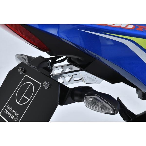 G-Craft ASIA GSX-R1000R用ビレットライセンスホルダー ブラック