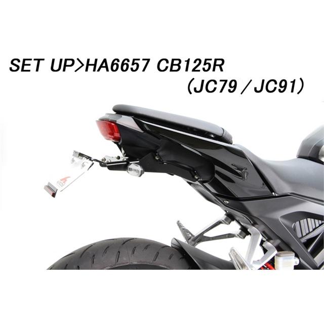 在庫有り 当日発送 HURRICANE ハリケーン フェンダーレスkit CB250R(MC52) CB125R(JC79) ブラック HA6657の画像