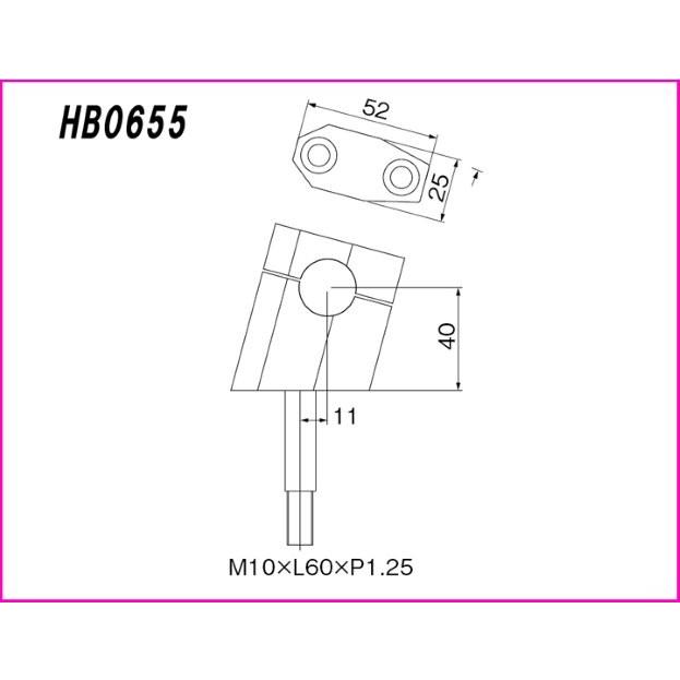 HURRICANE（ハリケーン） HARRICANE ZII-TYPE ハンドルkit CB1300SF