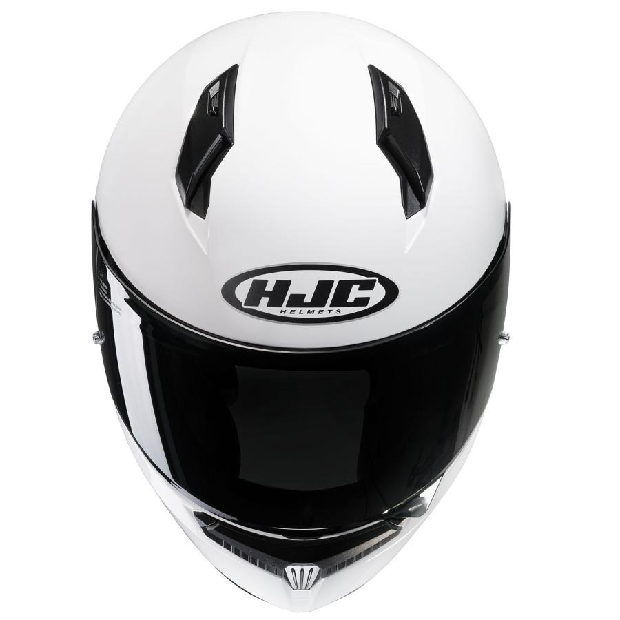 HJC ヘルメット HJH232 C10 ソリッド WHITE (Mサイズ) RS TAICHI アールエス タイチ HJH232WH01M｜moto-occ｜02