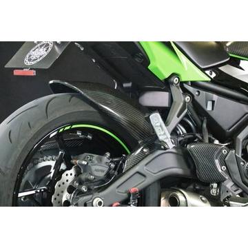 ’17-’19 Ninja650  A-TECH リアフェンダーSPL TC 綾織カーボン エーテック K017864｜moto-occ｜05