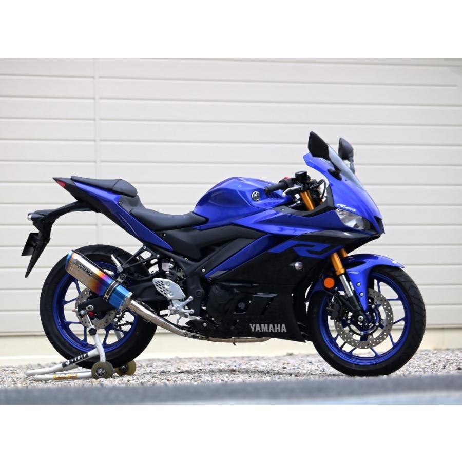 WRS JMCAフルエキゾースト チタンオーバル ST-OVALマフラー r25