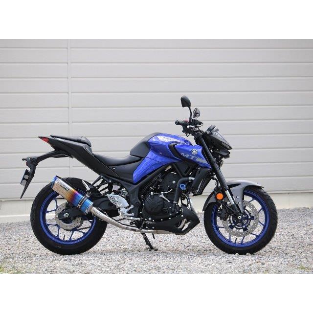 WR'S MT-25 SS-OVAL 焼き色タイプ フルエキゾースト WR'S ダブル