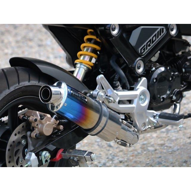 ショートオーバル 焼き色チタンタイプ フルエキゾースト  WR’S ダブルアールズ LS1180JM | WR'S | 01