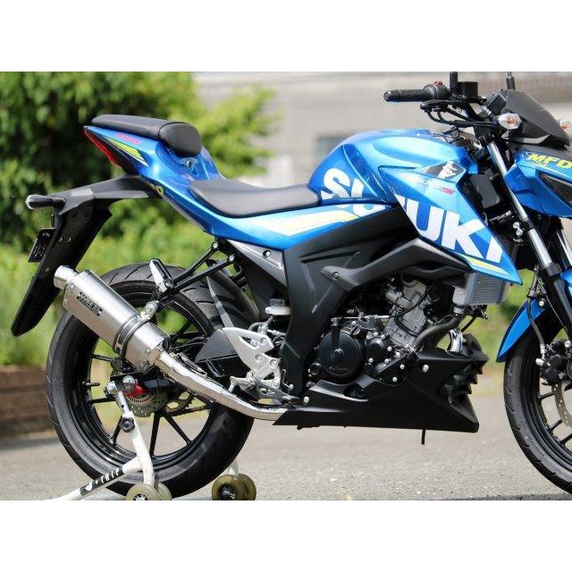 GSX-S125/GSX-S150 ST-OVAL　ソリッドタイプ フルエキゾースト  WR’S ダブルアールズ LV3130JM_1
