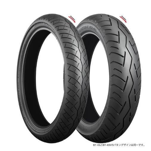 bt45 フロント　リア　タイヤ BRIDGESTONE ブリジストン BT45 F 90/100-18 54S W バトラックス