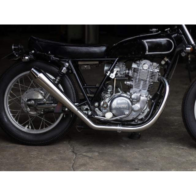 メガホンマフラーSR400 Motor Rock モーターロック SR400/500用 STD 