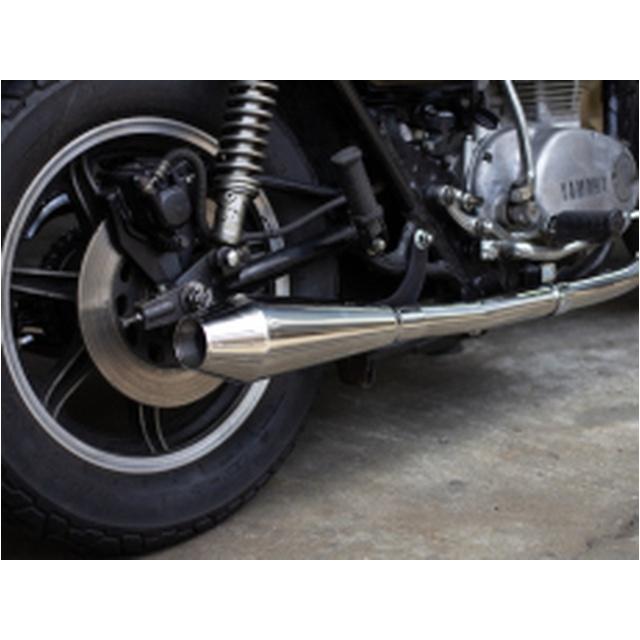 Motor Rock モーターロック XS650用 STDメガホン ショート フルエキゾースト MR-EX217_2