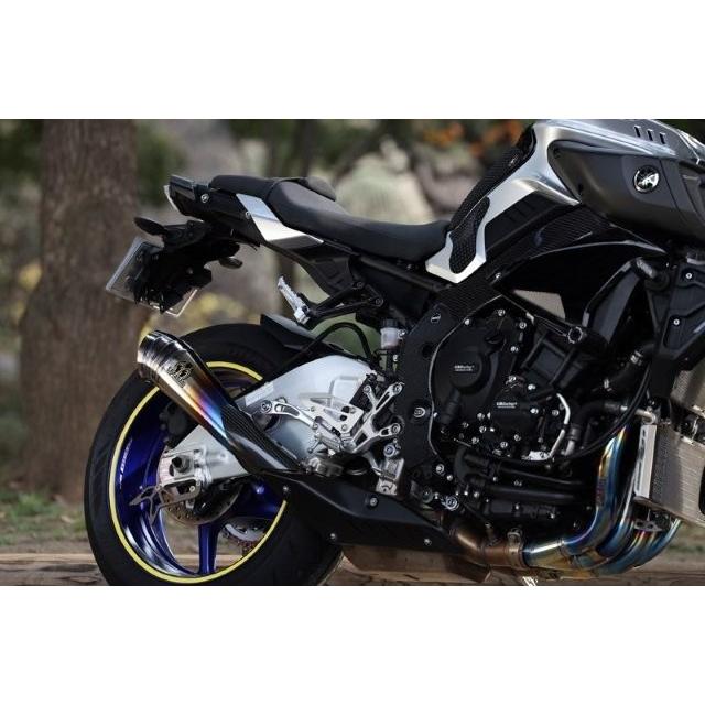 Sptadao SP忠男 YAMAHA 2017~ MT-10 POWER BOX メガホン チタンブルー マフラー MT1-PB-03_4