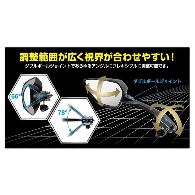 TANAX（タナックス） 在庫有り カウリングミラー16R NC-006R : MOTO