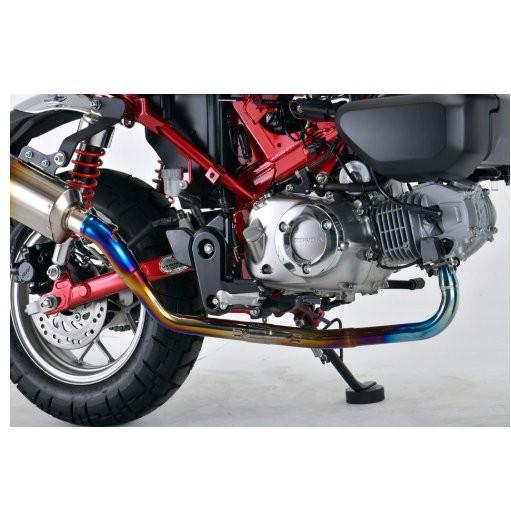 NOJIMA ノジマエンジニアリング M2チタンフルエキゾースト ブルーグラデ モンキー125 18-19 NT036M2B-CLKの画像