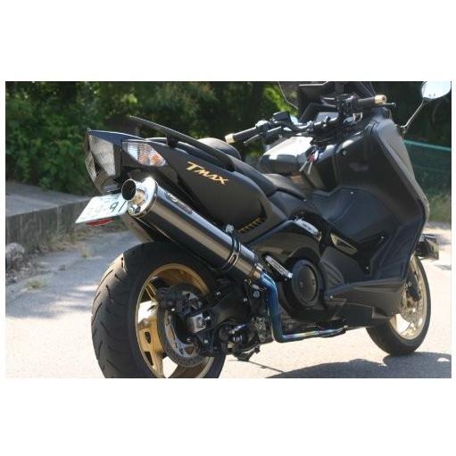 NOJIMA ノジマエンジニアリング DLCチタン フルエキゾースト 2-1 T-MAX530/ABS 13-16 NT214GTD-CLK_2