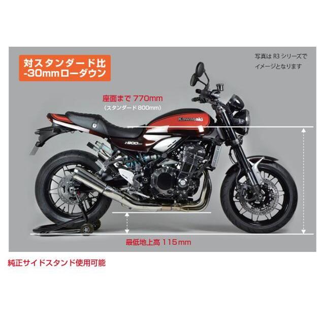 NITRON Kawasaki Z900RS リアサスペンション モノショック NTR NITRON Kawasaki Z900RS リアサスペンション モノショック NTR