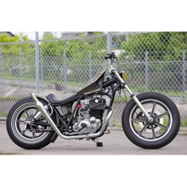 Motor Rock モーターロック FLAKES トランペットマフラー OSC-EX024の画像