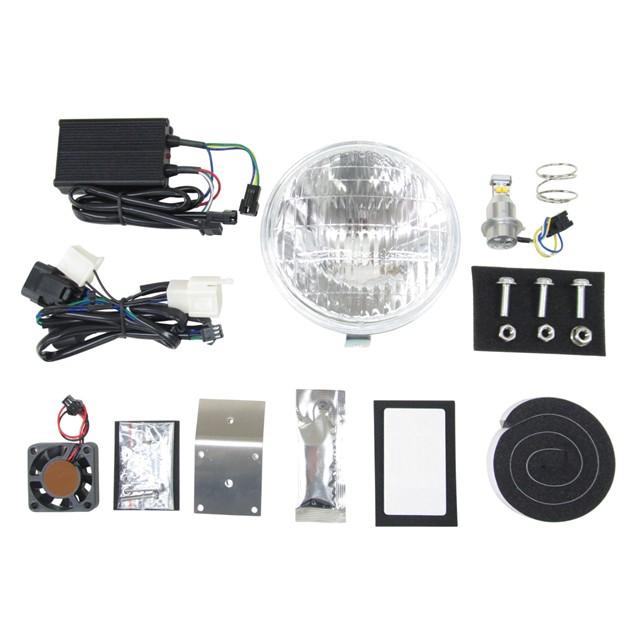 専用 PROTEC（プロテック） LEDクラシカルヘッドライトkit HONDA スーパー