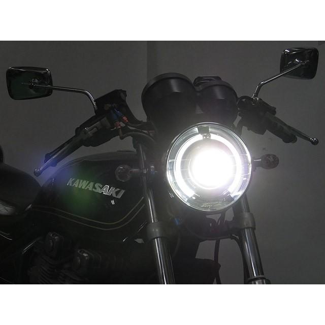 PROTEC プロテック LEDプロジェクターヘッドライト 180φ ネイキッド 丸目タイプ 汎用 LH-3150 6000K 63150-60_4