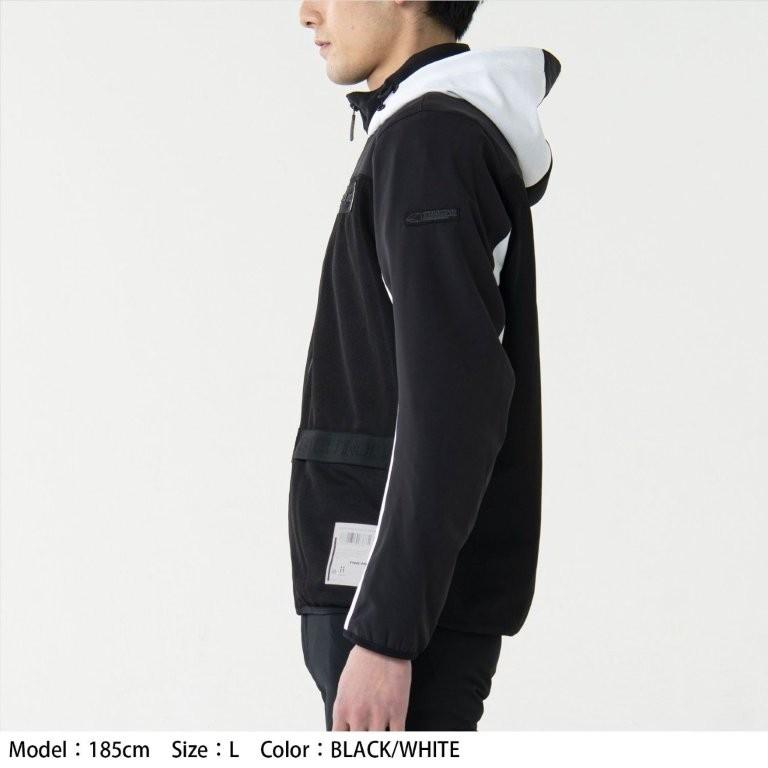 RSタイチ　エアフリップパーカー XXL ブラック/ホワイト エアーフリップ パーカ ブラック/ホワイト XXLサイズ RSJ334