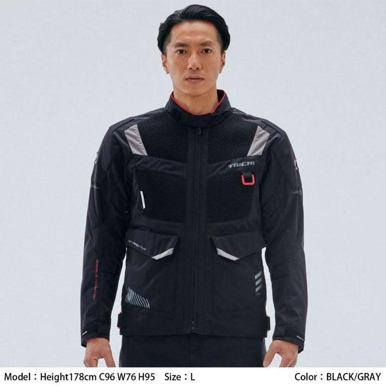 RSJ340 コンパスエアージャケット L 黒 RSタイチ タイチ公式通販】RSJ340 コンパス エアー ジャケット | TAICHI