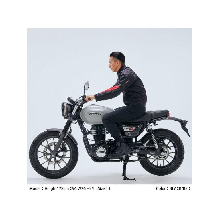 TAICHI バイクジャケット Lサイズ ブラック/グレー Amazon | RSタイチ(アールエスタイチ) バイクジャケット