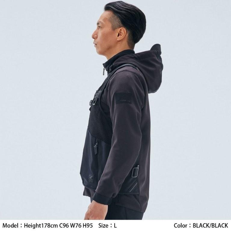 TAICHI RS TAICHI RSタイチ RSJ347 オーバーラップ メッシュパーカー