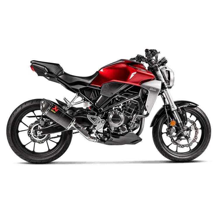 アクラポビッチ スリップオンラインCB250R/300R S-H3SO7-APC AKRAPOVIC 直送品 アクラポビッチ スリップオンライン カーボン ホンダ