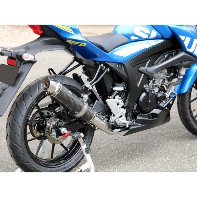 gsx-s125 WR’S ダブルアールズ フルエキゾーストマフラー カーボン WR'S（ダブルアールズ） バイク マフラー 2022- GSX-R125/GSX-S125