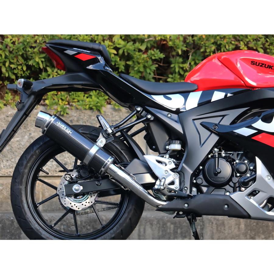 WR'S（ダブルアールズ） GSX-R125/GSX-S125 ラウンド/カーボン