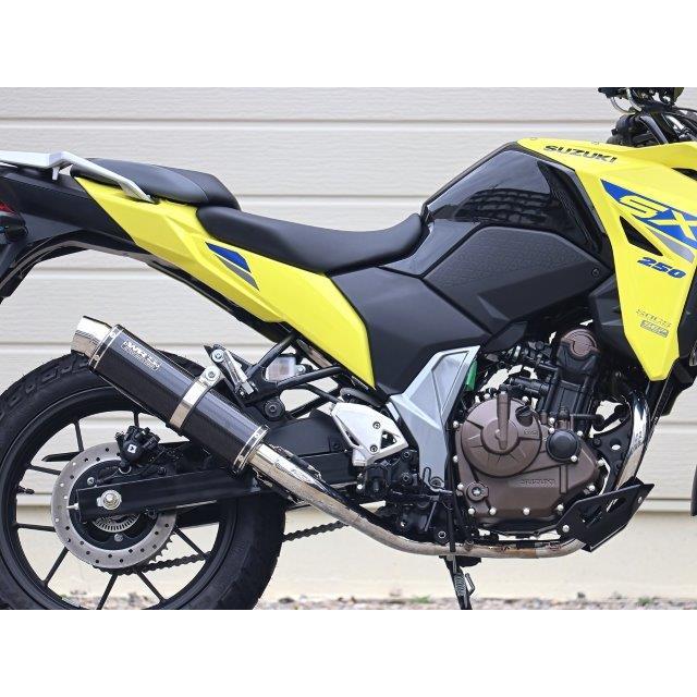 vスト250 BEAMSカーボンマフラー BEAMS（ビームス） WR'S ダブルアールズ SUZUKI|スズキ Vストローム