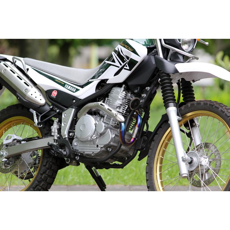 高額売筋】【高額売筋】セロー250(18〜) SP忠男 SP Tadao POWERBOX(パワーボックス) パイプ チタンブルー SE2-PB-31 マフラー ブロス400(BROS) エキゾーストマフラーガスケット(H-08)1個入り Rシリンダー用 KITACO(キタコ)