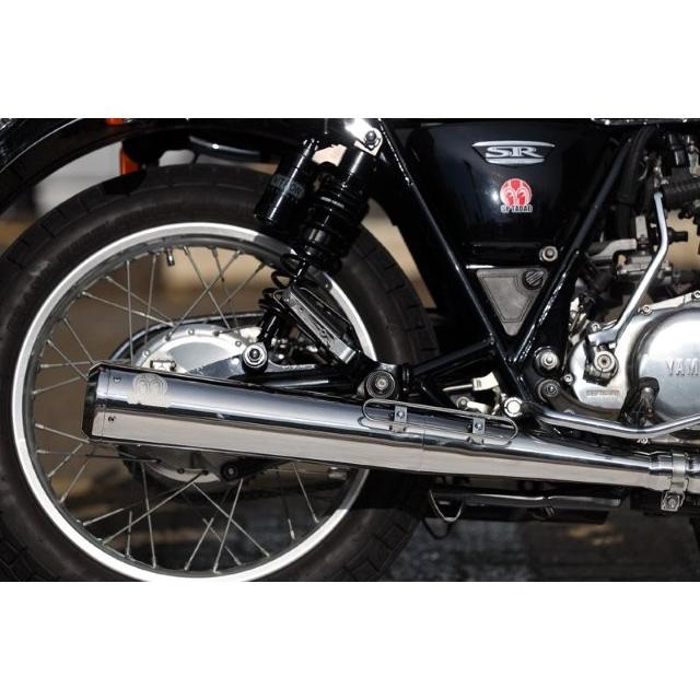 SP TADAO パワーボックスサイレンサー SR400 SP忠男からSR400（10～17年）用『POWER BOX サイレンサー』が発売され