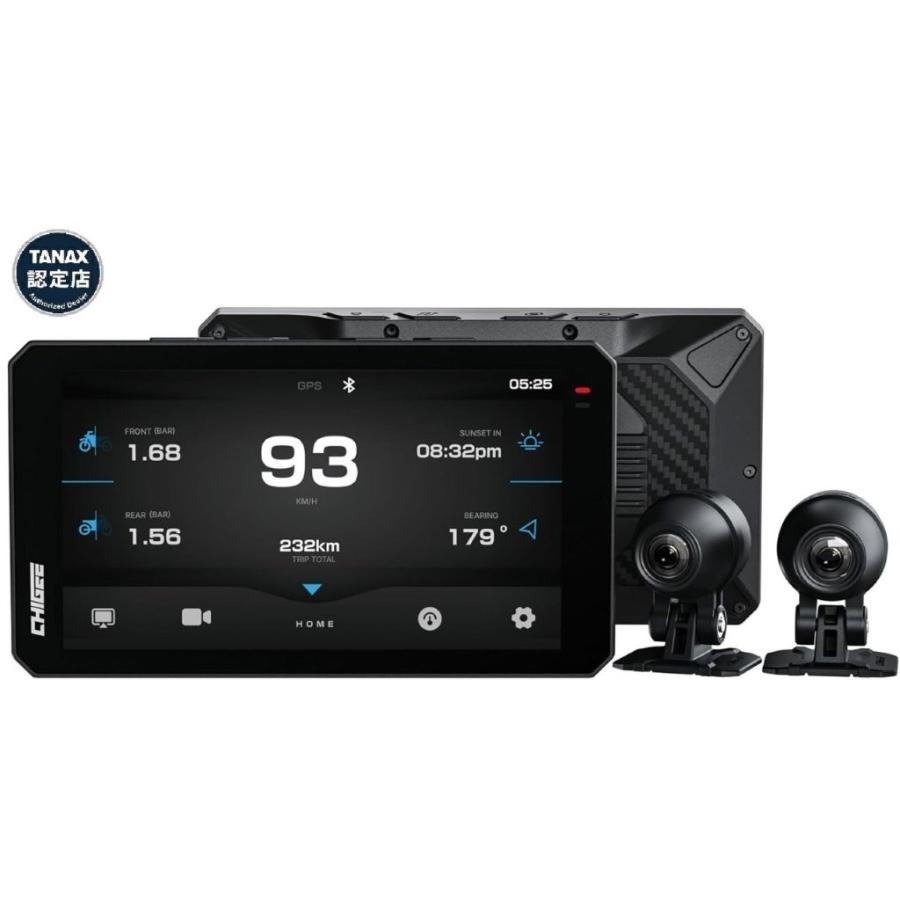 【新品未使用】AIO-6 MAX スマートライドモニター　　ガラスフィルムなど付 正規販売店／認定店】 TANAX タナックス スマートライドモニター