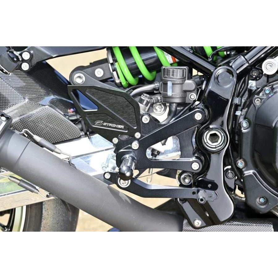 STRIKER ストライカー KAWASAKI カワサキ Z900RS/CAFE(-24) FORTI ステップキット ブラック SS-FT2158B_3