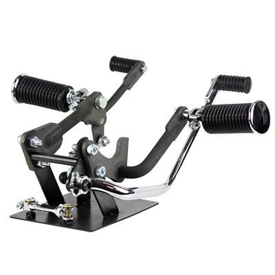 GOODS SR400/500 ミッドハイステップキット パーカライズ (2%ER製 