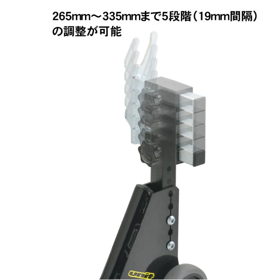 Unit ユニット リヤスタンド アジャスタブル UN-B2236 メンテナンススタンド リヤ |  | 03