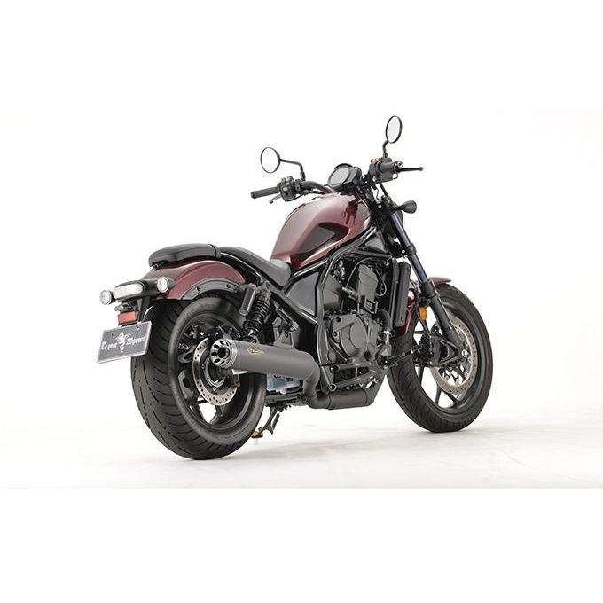 レブル1100 21-25 アールズギアスリップオンマフラー　Rebel1100 r's gear（アールズギア） r's gear レブル 1100 (21-) / レブル 1100
