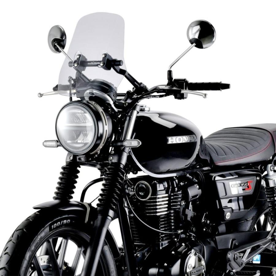 ZETA ジータ エクスプローラーウィンドシールド【ライトスモーク