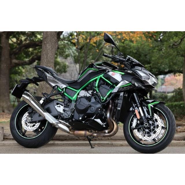 kawasaki ZH2 SP忠夫マフラー メガホン型 SP忠男 Sptadao SP忠男 KAWASAKI Z H2 POWER BOX メガホン マフラー