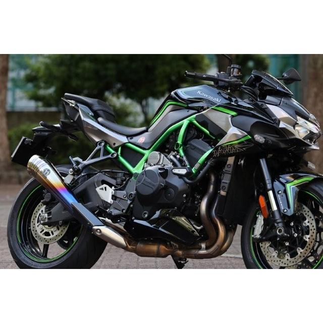 Sptadao SP忠男 KAWASAKI Z H2 POWER BOX メガホン チタンブルー