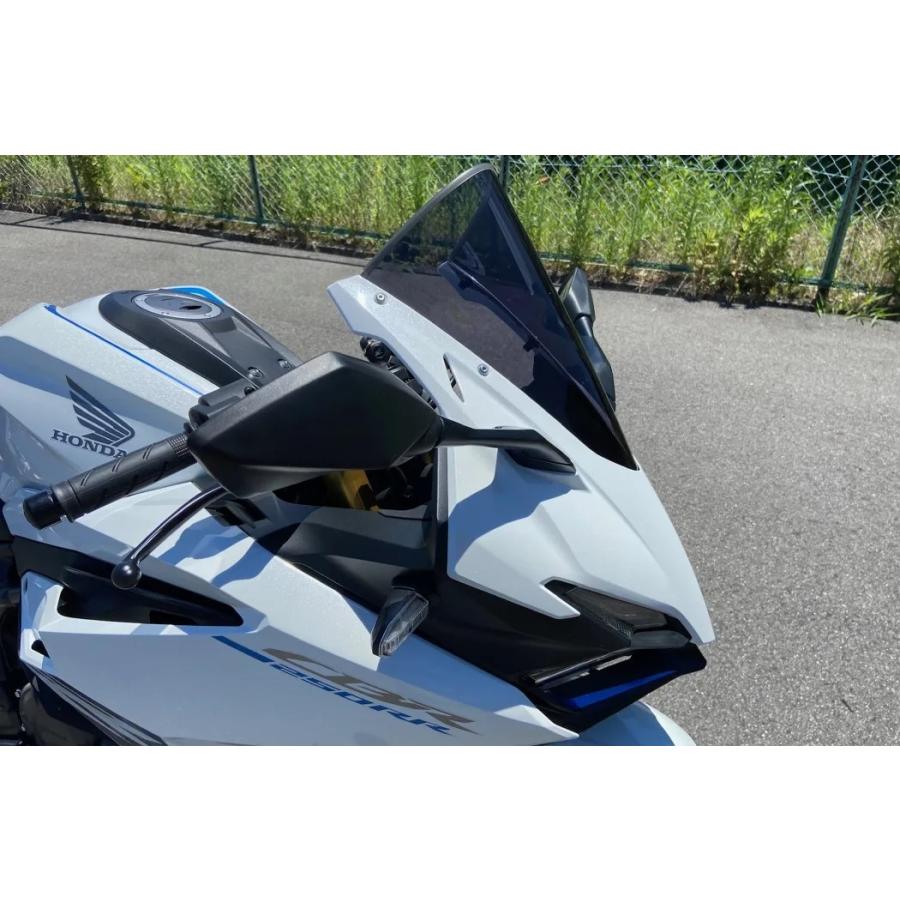 CBR250RR MC51 アクリポイント スモークスクリーン CBR250RR(23-25)用 スモークスクリーン＿アクリポイント : モトシップ
