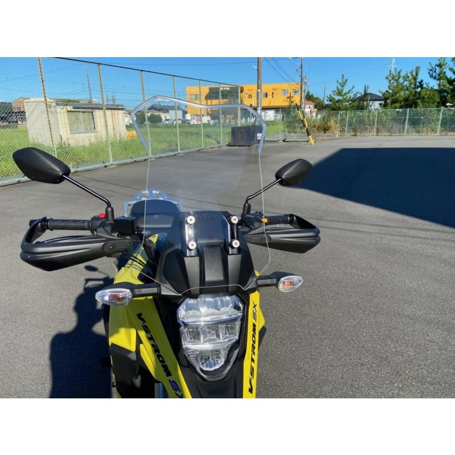 Vストローム250SX(23-25)用 クリアスクリーン＿アクリポイント_1