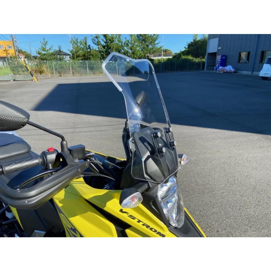 Vストローム250SX(23-25)用 クリアスクリーン＿アクリポイント_2