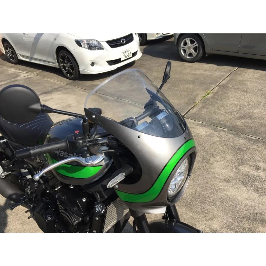 Z900RS-CAFE(18-25)用 クリアスクリーン＿アクリポイント_1