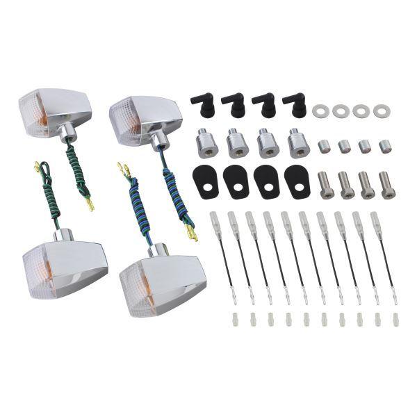 ZRX1100/2(1997-2000) 用 ZRタイプ スタンダードレンズウインカーKIT