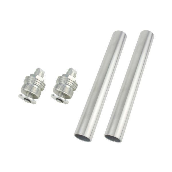バンディット400/BANDIT400(GK75A-106157-) 用 イニシャルアジャスターT2(エアバルブ無) シルバーボディ/シルバーシャフト｜ポッシュフェイス/POSH