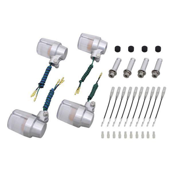 POSH - ゼファー750/ZEPHYR750/RS(-2000) 用 百貨店自動二輪車印字機 ウインカーKIT バフボディ/せつ然たる水晶体｜ポッシュフェイス/