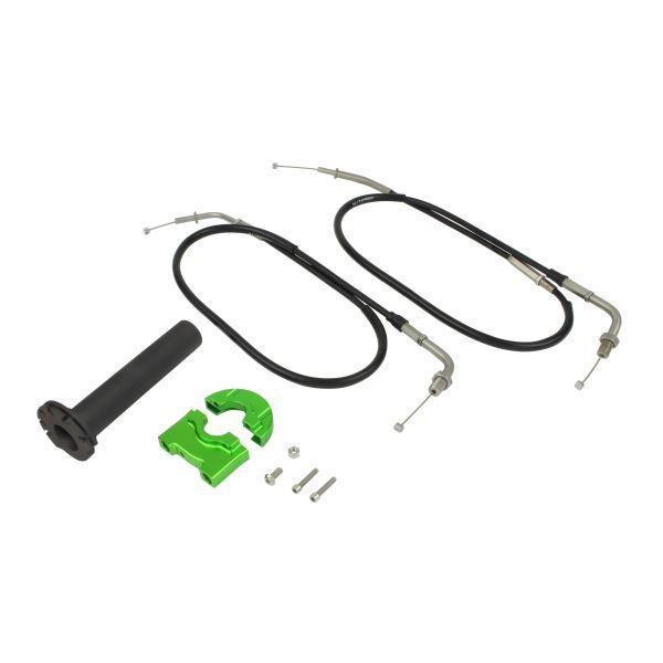 POSH - ZRX1200R/ZRX1200S用 コンパクトハイスロットルKIT 菩提樹緑であること｜ポッシュフェイス/ ハイスロットルキット-ハンドル-車、バイク、自転車