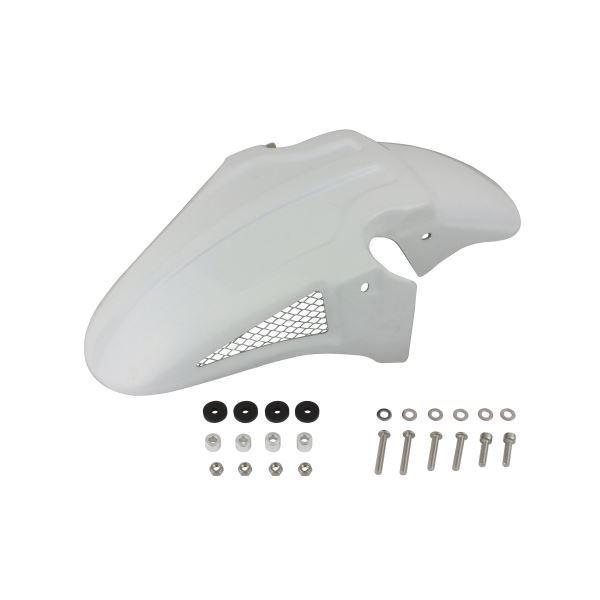 POSH - ZRX1100/ZRX1200R/ZRX1200S(-2008) 用 3D-TECH 向こう正面どろ除け ホワイトゲルコート｜ポッシュフェイス/ フロントフェンダー-車、バイク、自転車
