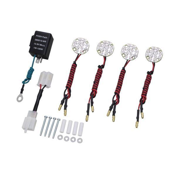 汎用 LEDコンバージョン LED基盤コンバージョンKIT【丸型】 シングルモジュール ｜ポッシュフェイス/POSH